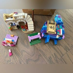 Lego lot bricks car track Disney wish Fortnite mixed